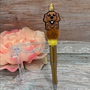 Cute Dog-Themed  Golden Retriever Pen